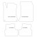 Car Mats Mercedes-Benz CLA-Class W117 2013- 4-parts, Thumbnail 2