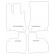 Car mats Mercedes-Benz S / SE W221 2006-2013 4-piece, Thumbnail 2