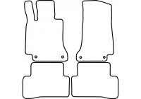 Car Mats Mercedes C-Class W205 2014-
