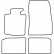 Car Mats Mini Countryman R60 2010-