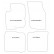 Car Mats Mitsubishi Carisma 1999-2004 4-part, Thumbnail 2