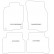 Car Mats Mitsubishi Galant 1997 4-piece, Thumbnail 2
