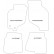 Car Mats Mitsubishi Space Wagon 1992- 4-parts, Thumbnail 2