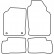 Car Mats Nissan 100 NX 1991-1997 4-piece, Thumbnail 2
