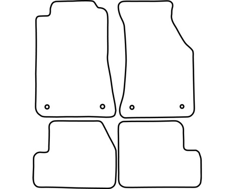 Car Mats Nissan 200SX S14 1991-, Image 3