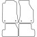 Car Mats Nissan 200SX S14 1991-, Thumbnail 3