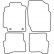 Car Mats Nissan Almera 5 doors 2000-2007, Thumbnail 2