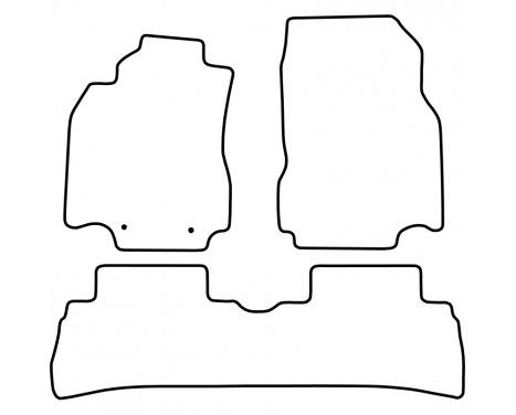 Car Mats Nissan Cube 2010-2011, Image 2