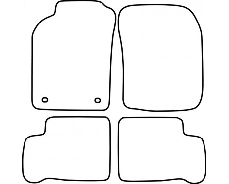Car Mats Nissan Sunny 1986-1995, Image 2