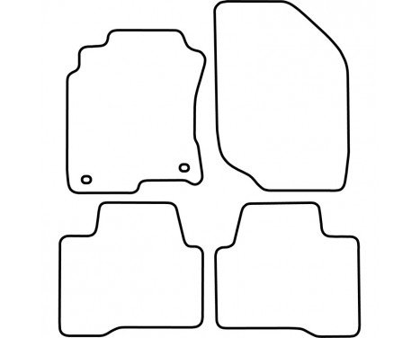 Car Mats Nissan X-Trail 2000-2007, Image 2