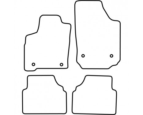 Car mats Opel Meriva A 2003-2010, Image 2