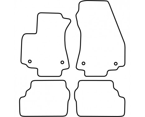 Car Mats Opel Zafira A 2004-2005, Image 2