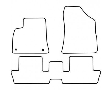 Car mats Peugeot 3008 from 2009, Image 2