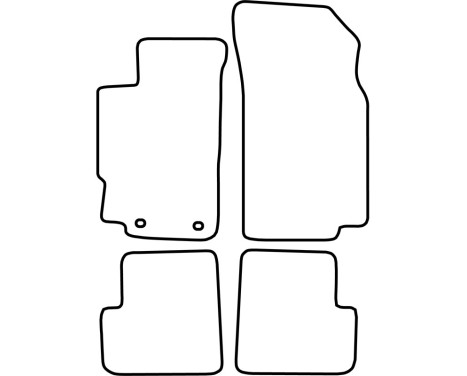 Car Mats Peugeot 406 1995-2004 (velor), Image 6