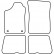 Car Mats Renault 19 4-piece, Thumbnail 2