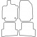 Car Mats Renault Clio D 2012-