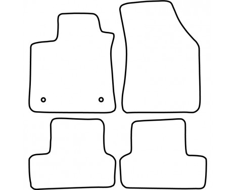 Car Mats Renault Megane IV 5-doors 2016-, Image 2