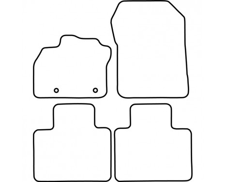 Car Mats Renault Zoe 2013-, Image 2
