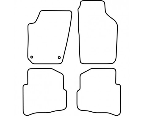 Car Mats Seat Ibiza 2002-2004 / Cordoba 2003-2004, Image 2