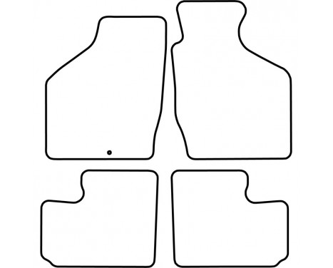 Car Mats Subaru Justy 2003-2008, Image 2