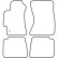 Car Mats Subaru Legacy 2005-2009 4-part, Thumbnail 3
