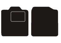 Car mats suitable for Aixam City/Coupe/Crossline 2016