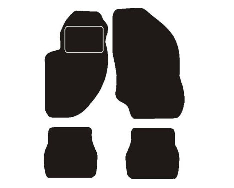 Car mats suitable for Alfa 166
