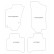 Car mats suitable for Alfa Romeo 145/146 4-piece, Thumbnail 2