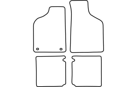 Car mats suitable for Alfa Romeo 33 1990-1994, Image 2