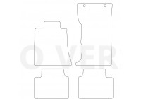 Car mats suitable for Alfa Romeo Giulia 4WD 2016-- 4-piece