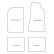 Car mats suitable for Audi 80 1978-1986 4-piece, Thumbnail 2