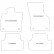 Car mats suitable for Audi A3 2012-2016 4-piece, Thumbnail 3