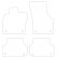 Car mats suitable for Audi A3 2016- 4-piece, Thumbnail 2