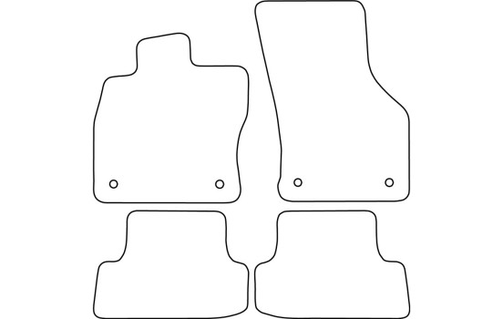 Car mats suitable for Audi A3 8V 3-door 2012-, Image 2