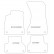 Car mats suitable for Audi A4 2015- 4-piece, Thumbnail 2
