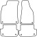 Car mats suitable for Audi A4 Cabrio 2001-2008, Thumbnail 2