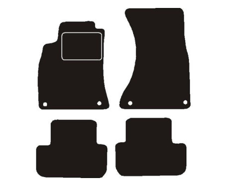 Car mats suitable for Audi A5 Sportback 5 Doors 2009-