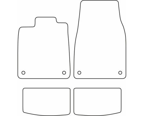 Car mats suitable for Audi E-Tron GT 2021- & Porsche Taycan 2019-, Image 2