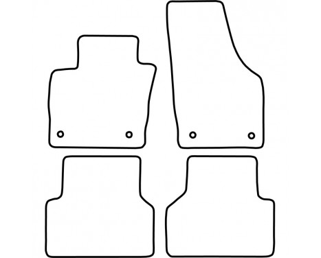 Car mats suitable for Audi Q3 from 2012, Image 2