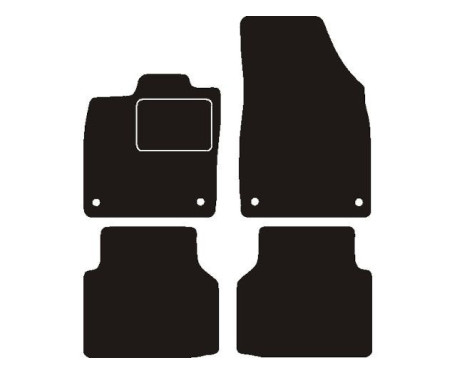 Car mats suitable for Audi Q4 E-tron + Q4 Sportback E-tron 2021->