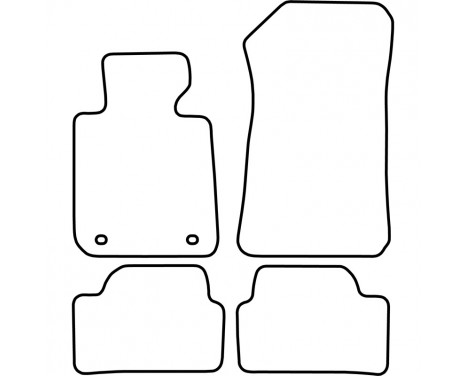 Car mats suitable for BMW 1 series E8x from 2004 to 2007 /, Image 2