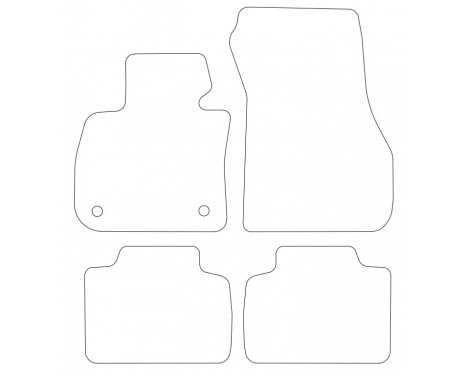 Car mats suitable for BMW 2-Series F22 2013- 4-piece, Image 2