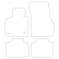 Car mats suitable for BMW 2-Series F22 2013- 4-piece, Thumbnail 2