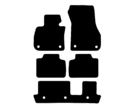 Car mats suitable for BMW 2-Series GT 2014-