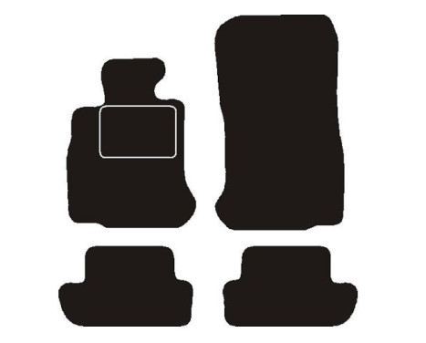 Car mats suitable for BMW 6-Series F12 Convertible 2011-