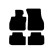 Car mats suitable for BMW F-40 1 Series 2019-