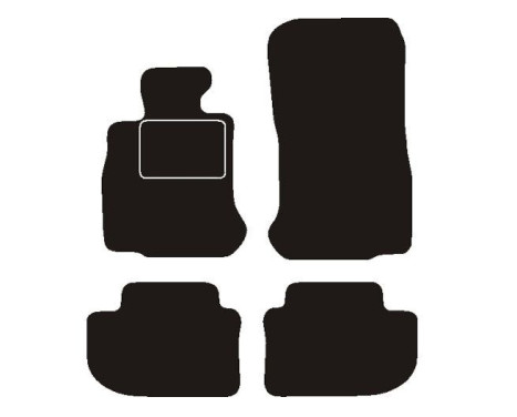 Car mats suitable for BMW F06 (6 Series) Gran Coupe 2012 - 2018