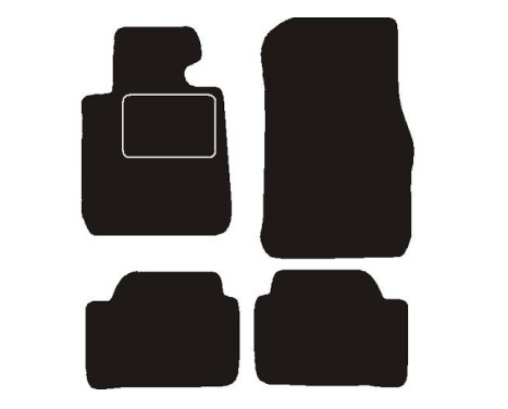Car mats suitable for BMW F20 (1 Series) 2011 - 2015