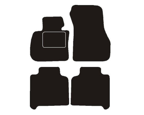 Car mats suitable for BMW F46 (2 Series) Gran Tourer 2014 -