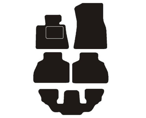 Car mats suitable for BMW G07 (X7) 7-seater 2020 -